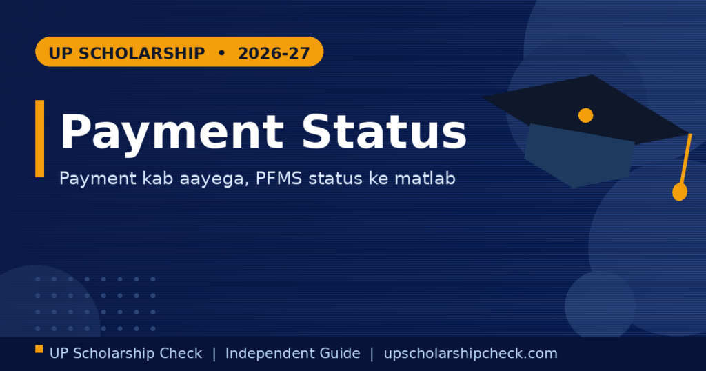 UP Scholarship Payment Status guide
